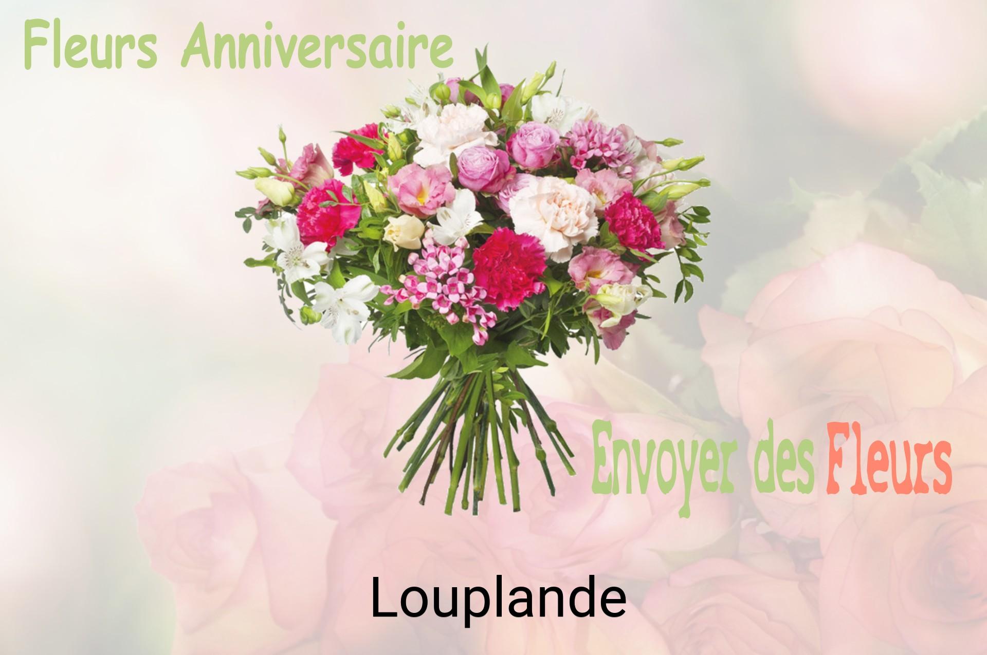 Bouquet de fleurs d’anniversaire livré à Louplande